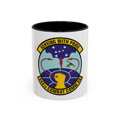 644th Combat Communications Squadron (U.S. Air Force) Accent Coffee Mug