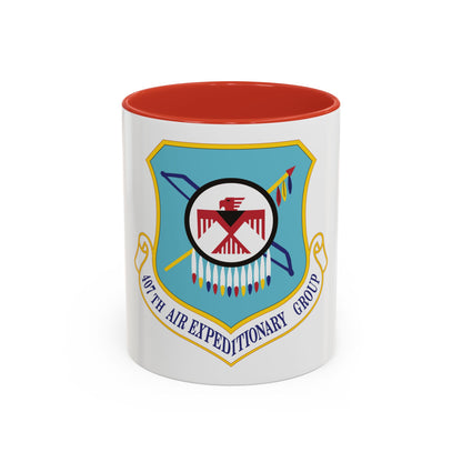 407th Air Expeditionary Group (U.S. Air Force) Accent Coffee Mug