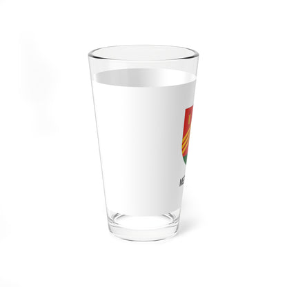 Flag of Mezofalva (Hungary) Pint Glass 16oz