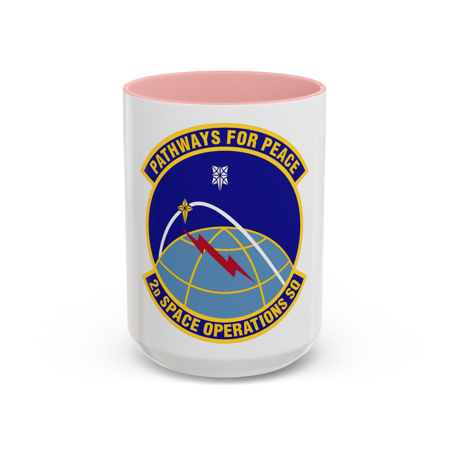 2d Space Operations Squadron (U.S. Air Force) Accent Coffee Mug