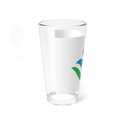 Flag of Kuroshio Kochi (Japan) Pint Glass 16oz