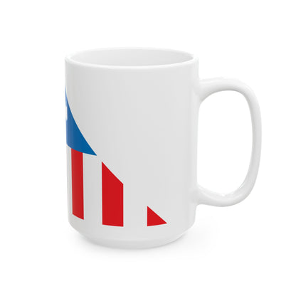 Kopimi logo usa (United States) White Coffee Mug