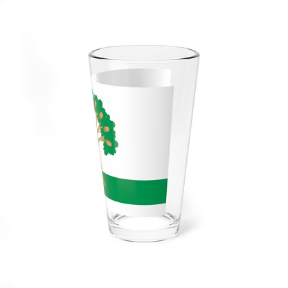 Flag of Arkhangelsky rayon (Russia) Pint Glass 16oz