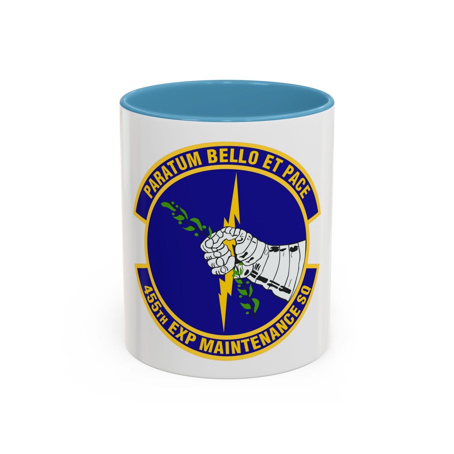455th Expeditionary Maintenance Squadron (U.S. Air Force) Accent Coffee Mug