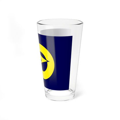Flag of Shimamaki Hokkaido (Japan) Pint Glass 16oz