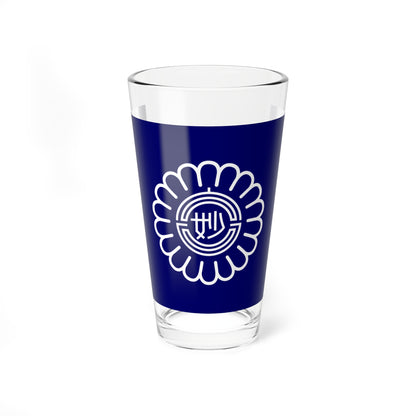 Flag of Myoko Niigata 1984-2005 (Japan) Pint Glass 16oz