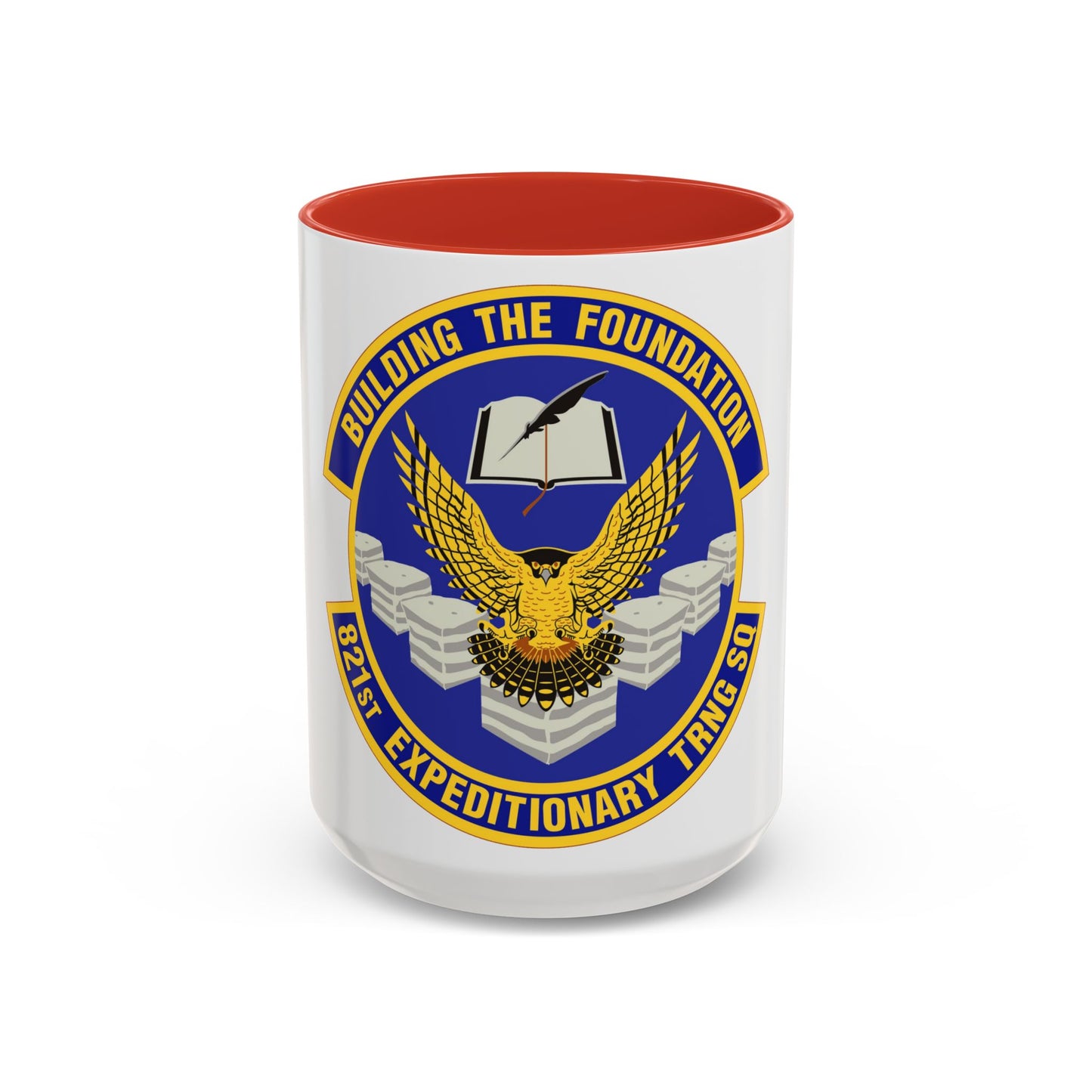 821st Expeditionary Training Squadron (U.S. Air Force) Accent Coffee Mug