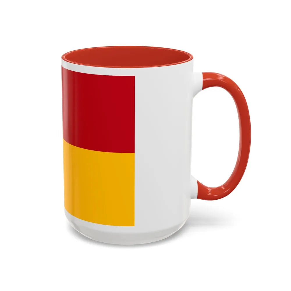 Flag of Cuenca Ecuador - Accent Coffee Mug-Go Mug Yourself