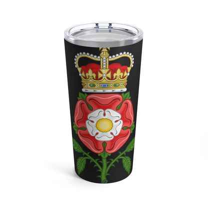 Tudor Rose Royal Badge of England - Tumbler 20oz-20oz-Go Mug Yourself