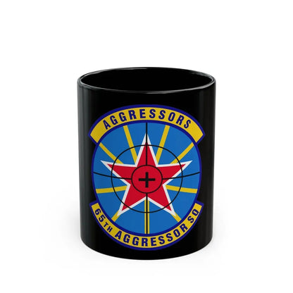 65th Aggressor Squadron (U.S. Air Force) Black Coffee Mug 11oz - Go Mug Yourself