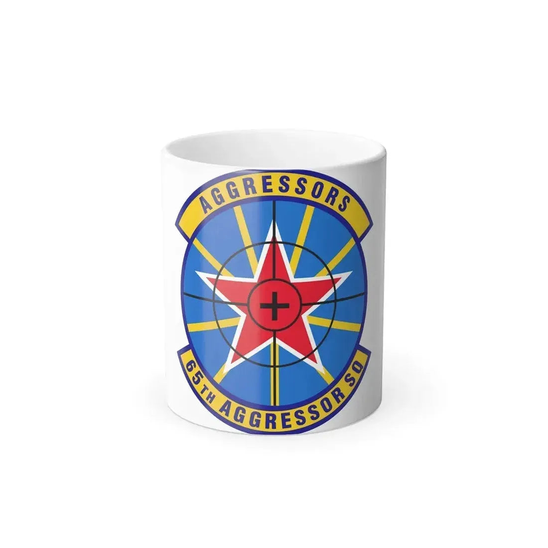 65th Aggressor Squadron (U.S. Air Force) Color Changing Coffee Mug 11oz - Go Mug Yourself
