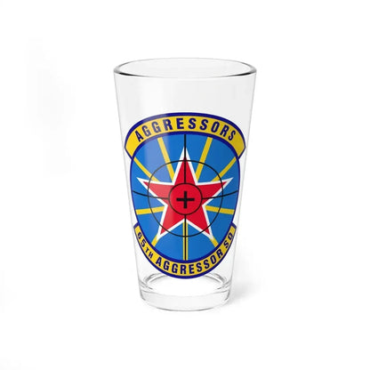 65th Aggressor Squadron (U.S. Air Force) Pint Glass 16oz 16oz - Go Mug Yourself