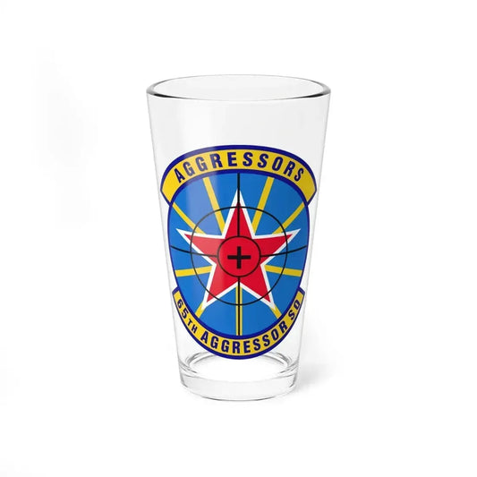65th Aggressor Squadron (U.S. Air Force) Pint Glass 16oz 16oz - Go Mug Yourself
