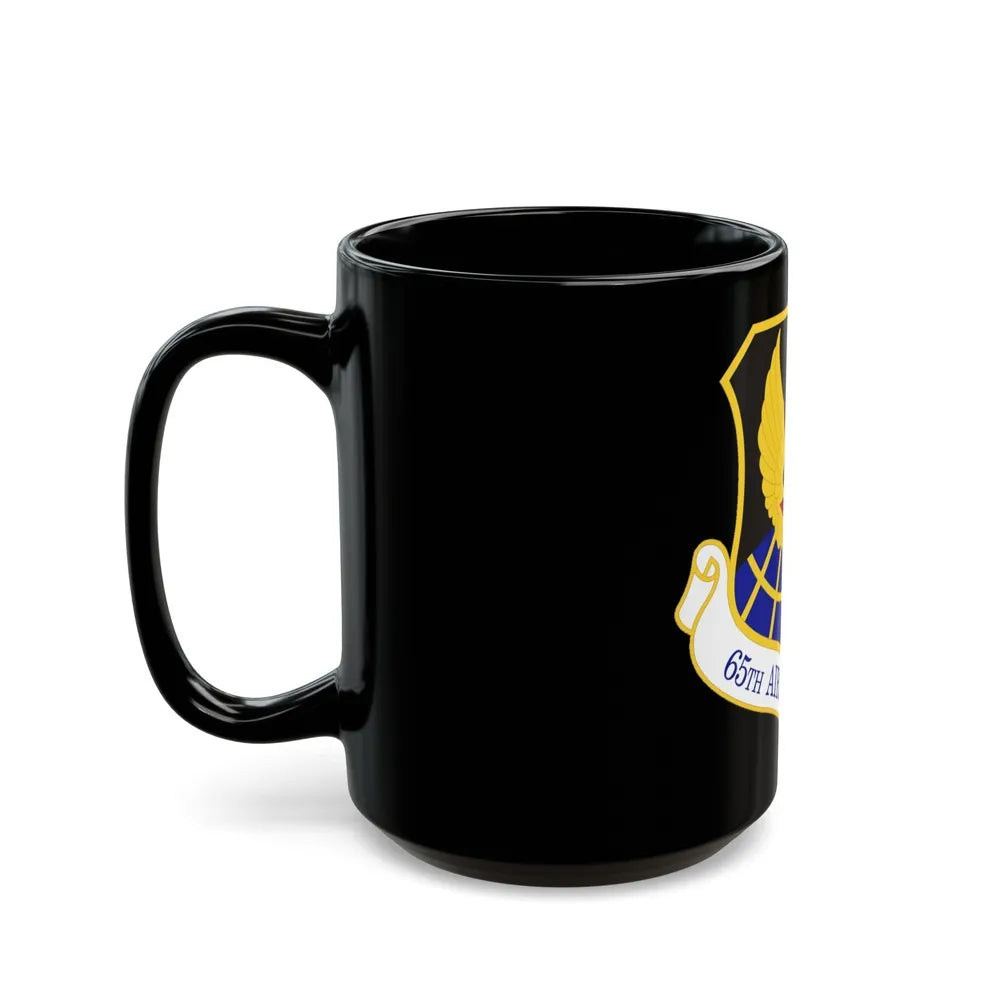 65th Air Base Wing (U.S. Air Force) Black Coffee Mug-Go Mug Yourself