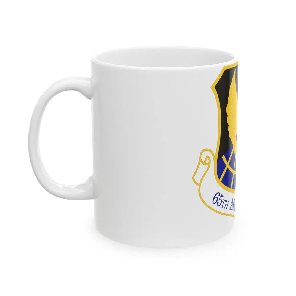 65th Air Base Wing (U.S. Air Force) White Coffee Mug-Go Mug Yourself