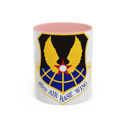 65th Air Base Wing (U.S. Air Force) Accent Coffee Mug 11oz Pink - Go Mug Yourself