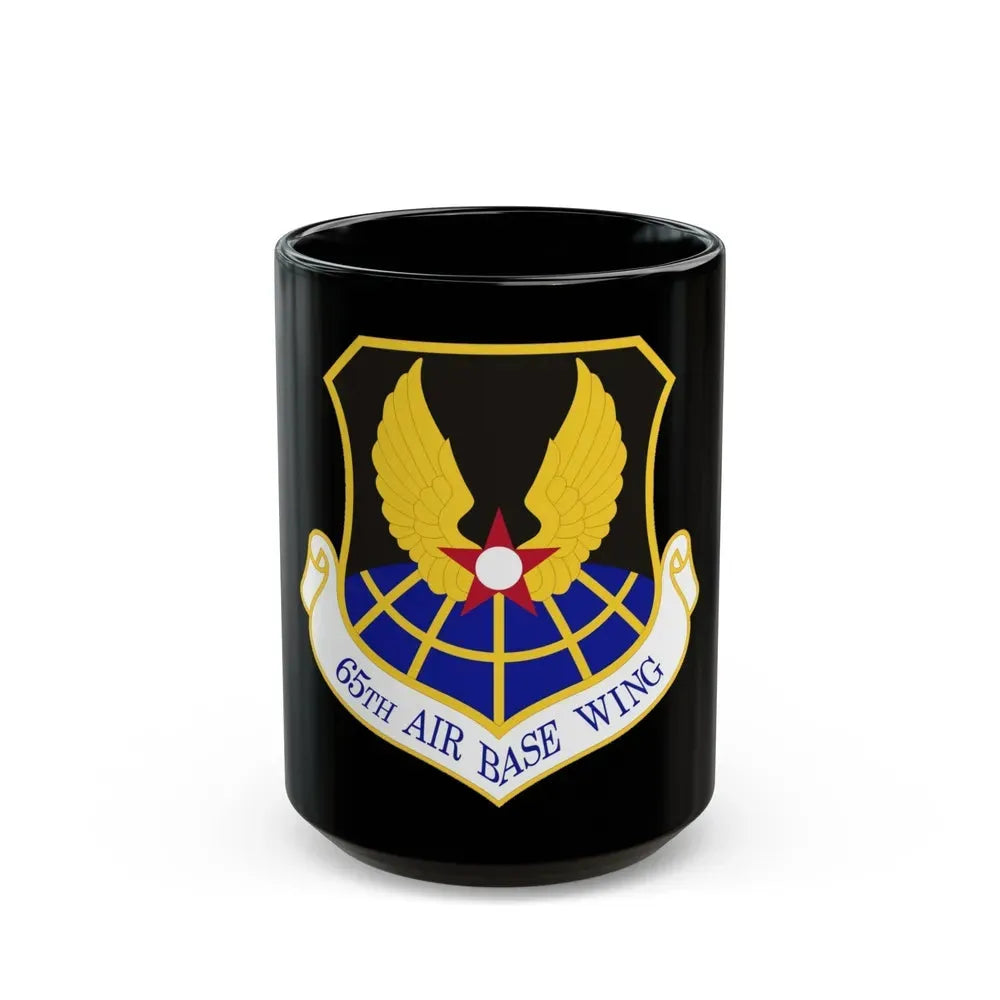 65th Air Base Wing (U.S. Air Force) Black Coffee Mug 15oz - Go Mug Yourself