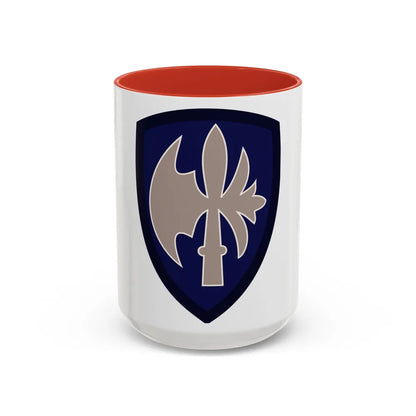 65th Infantry Division (U.S. Army) Accent Coffee Mug-15oz-Black-Go Mug Yourself