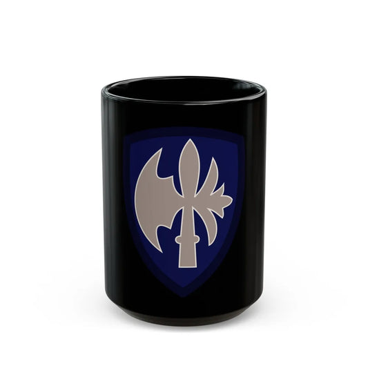 65th Infantry Division (U.S. Army) Black Coffee Mug-15oz-Go Mug Yourself