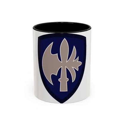 65th Infantry Division (U.S. Army) Accent Coffee Mug 11oz Black - Go Mug Yourself