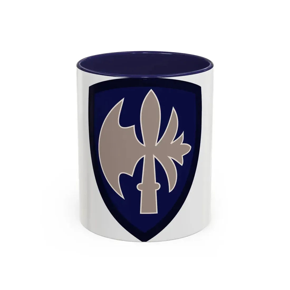 65th Infantry Division (U.S. Army) Accent Coffee Mug 11oz Navy - Go Mug Yourself