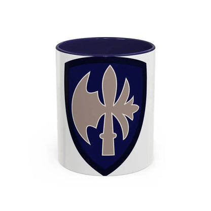 65th Infantry Division (U.S. Army) Accent Coffee Mug 11oz Navy - Go Mug Yourself