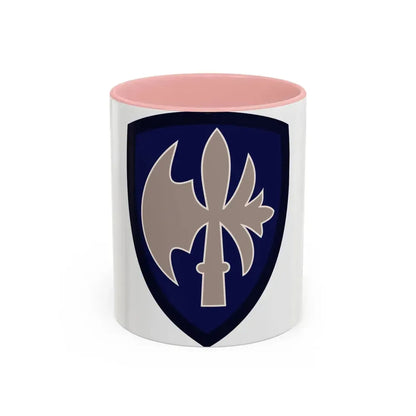 65th Infantry Division (U.S. Army) Accent Coffee Mug 11oz Pink - Go Mug Yourself