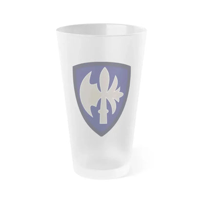 65th Infantry Division (U.S. Army) Frosted Pint Glass 16oz Default Title - Go Mug Yourself