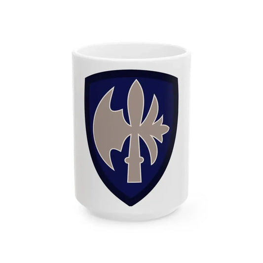 65th Infantry Division (U.S. Army) White Coffee Mug 15oz - Go Mug Yourself