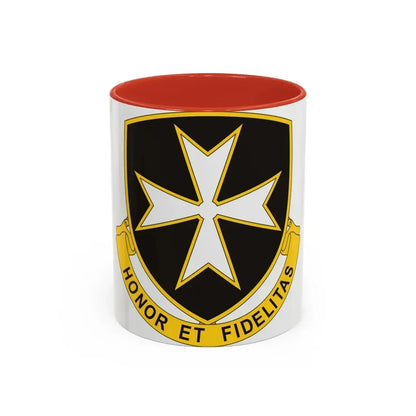 65th Infantry Regiment (U.S. Army) Accent Coffee Mug 11oz Red - Go Mug Yourself