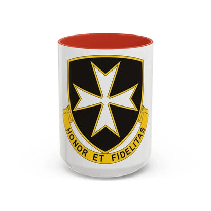65th Infantry Regiment (U.S. Army) Accent Coffee Mug 15oz Red - Go Mug Yourself