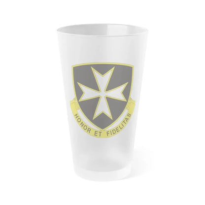 65th Infantry Regiment (U.S. Army) Frosted Pint Glass 16oz Default Title - Go Mug Yourself