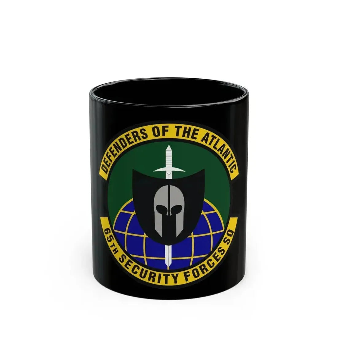 65th Security Forces Squadron (U.S. Air Force) Black Coffee Mug 11oz - Go Mug Yourself