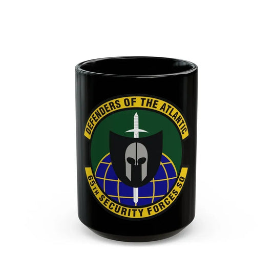 65th Security Forces Squadron (U.S. Air Force) Black Coffee Mug 15oz - Go Mug Yourself
