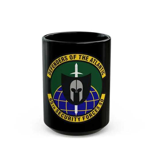 65th Security Forces Squadron (U.S. Air Force) Black Coffee Mug 15oz - Go Mug Yourself