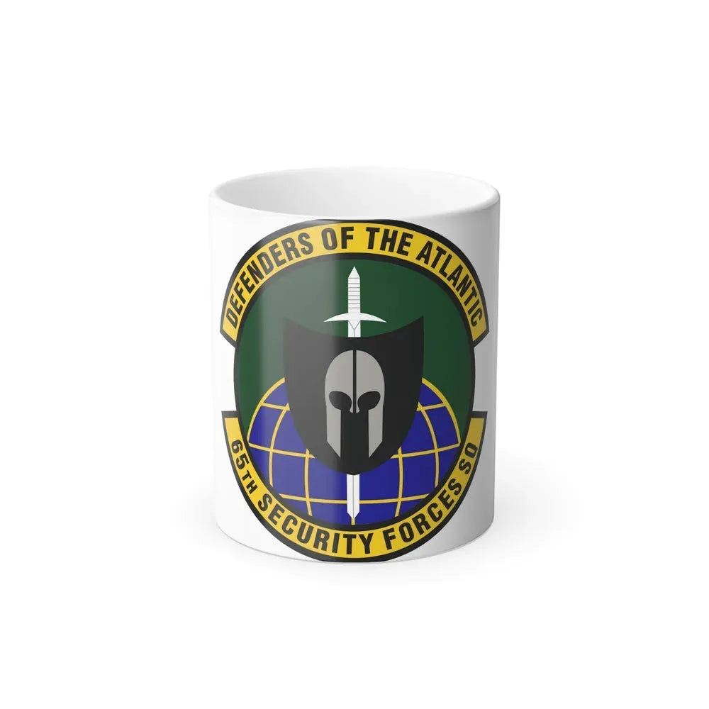 65th Security Forces Squadron (U.S. Air Force) Color Changing Coffee Mug 11oz - Go Mug Yourself