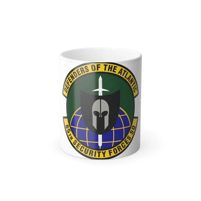 65th Security Forces Squadron (U.S. Air Force) Color Changing Coffee Mug 11oz - Go Mug Yourself