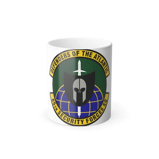 65th Security Forces Squadron (U.S. Air Force) Color Changing Coffee Mug 11oz - Go Mug Yourself