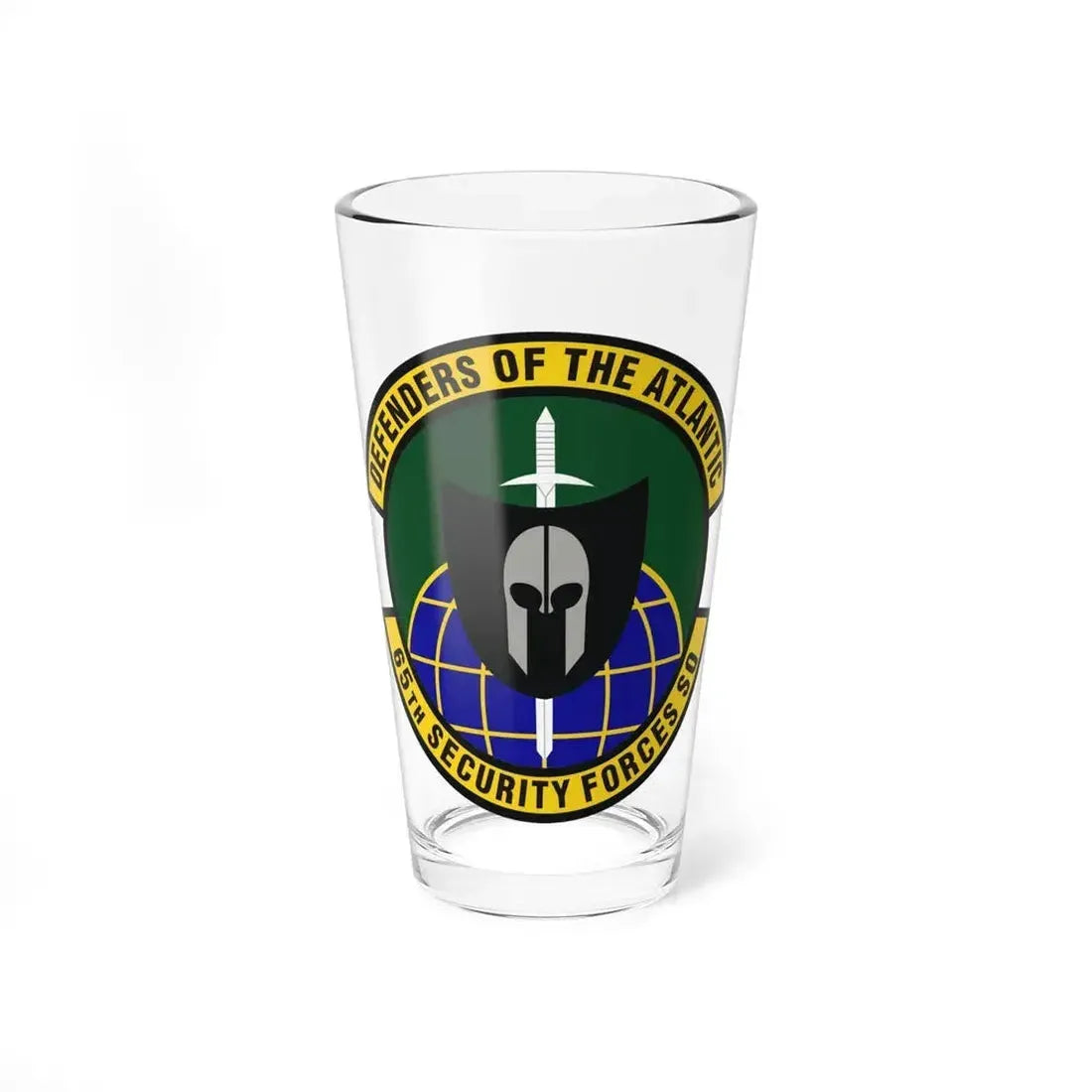 65th Security Forces Squadron (U.S. Air Force) Pint Glass 16oz - Go Mug Yourself