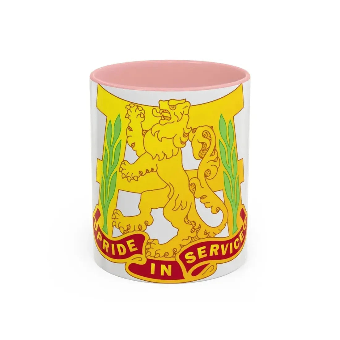66 Maintenance Battalion (U.S. Army) Accent Coffee Mug 11oz Pink - Go Mug Yourself