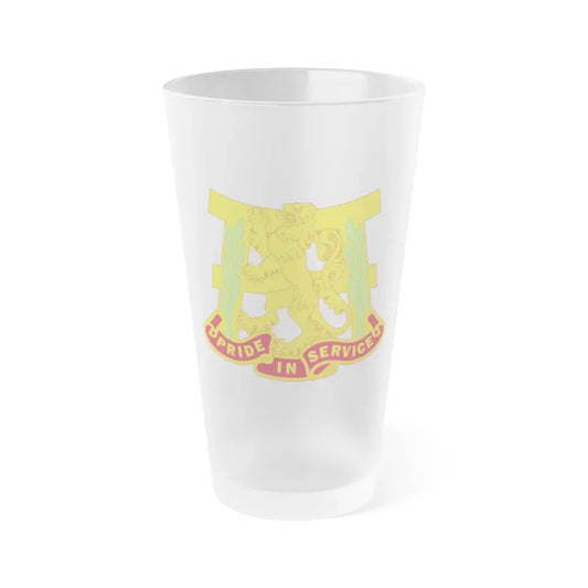 66 Maintenance Battalion (U.S. Army) Frosted Pint Glass 16oz Default Title - Go Mug Yourself