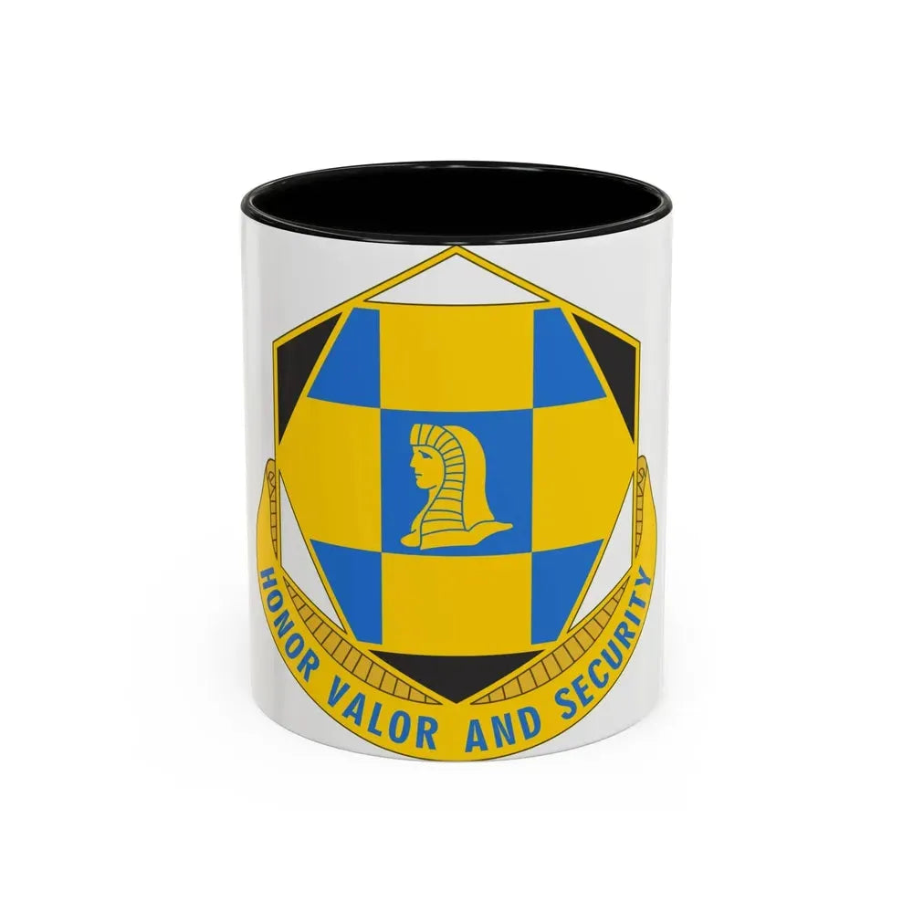 66 Military Intelligence Brigade 2 (U.S. Army) Accent Coffee Mug 11oz Black - Go Mug Yourself