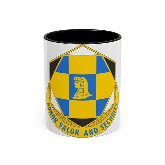 66 Military Intelligence Brigade 2 (U.S. Army) Accent Coffee Mug 11oz Black - Go Mug Yourself