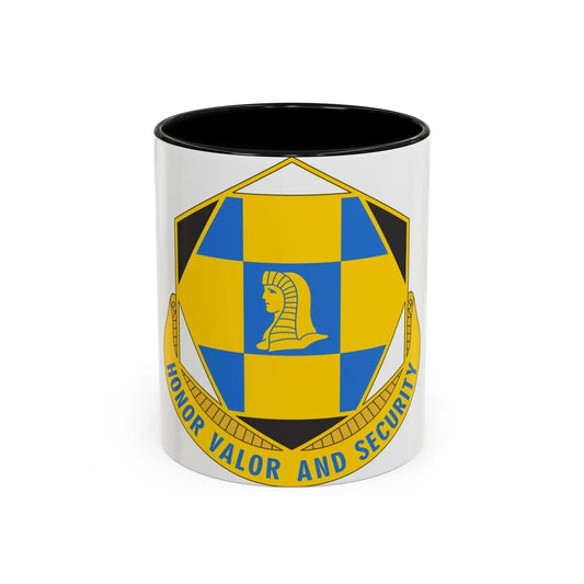66 Military Intelligence Brigade 2 (U.S. Army) Accent Coffee Mug 11oz Black - Go Mug Yourself