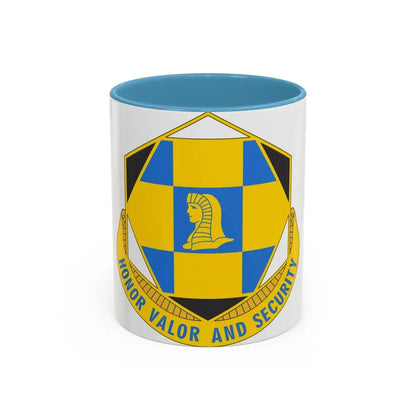 66 Military Intelligence Brigade 2 (U.S. Army) Accent Coffee Mug 11oz Light Blue - Go Mug Yourself