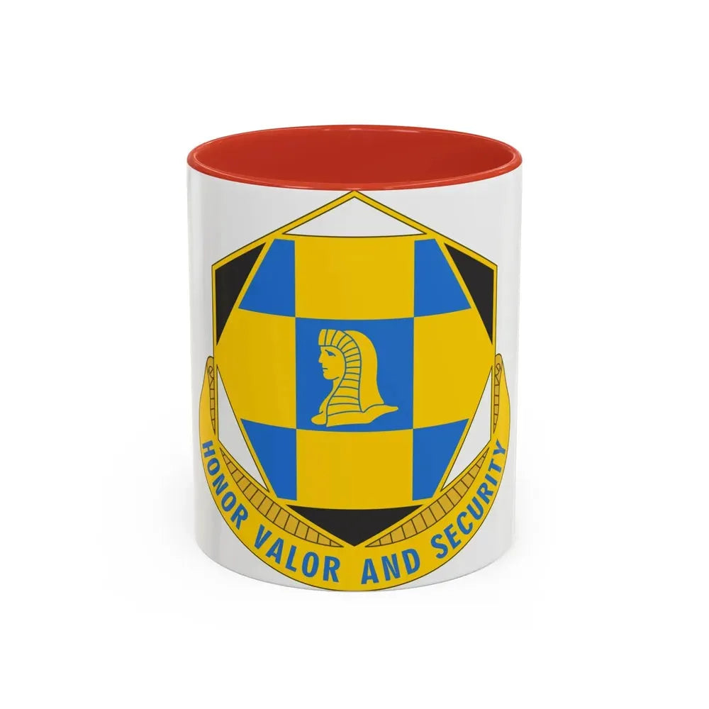 66 Military Intelligence Brigade 2 (U.S. Army) Accent Coffee Mug 11oz Red - Go Mug Yourself