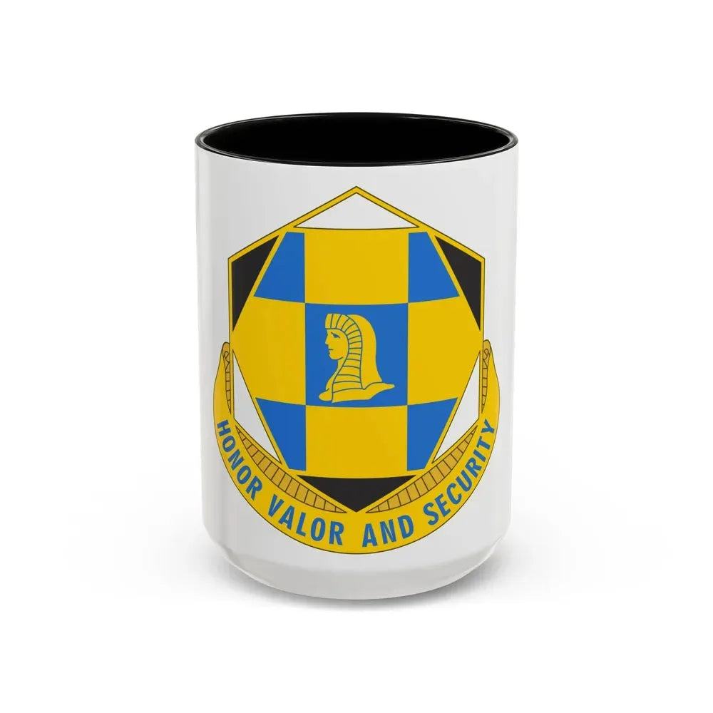 66 Military Intelligence Brigade 2 (U.S. Army) Accent Coffee Mug 15oz Black - Go Mug Yourself