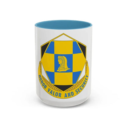 66 Military Intelligence Brigade 2 (U.S. Army) Accent Coffee Mug 15oz Light Blue - Go Mug Yourself