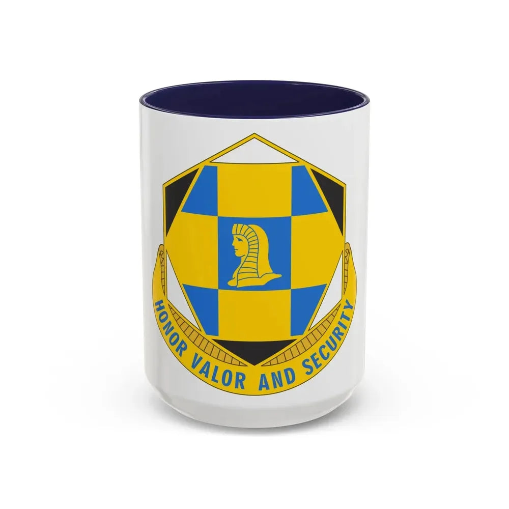 66 Military Intelligence Brigade 2 (U.S. Army) Accent Coffee Mug 15oz Navy - Go Mug Yourself
