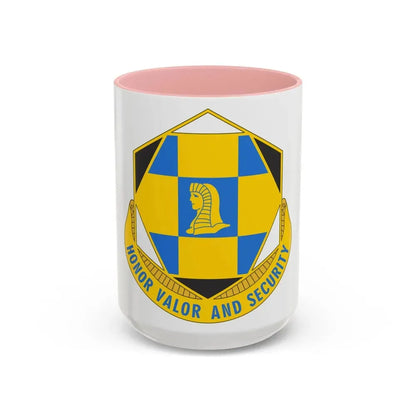 66 Military Intelligence Brigade 2 (U.S. Army) Accent Coffee Mug 15oz Pink - Go Mug Yourself